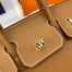 Hermes Birkin 30 Sellier Handmade Bag In Gold Epsom Calfskin