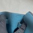 Hermes Birkin 35 Retourne Handmade Bag in Blue Jean Swift Leather