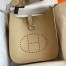 Hermes Evelyne III PM 29 Handmade Bag in Gold Clemence Leather