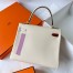 Hermes Kelly Colormatic 25 Handmade Bag in Nata Swifit Leather 