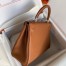 Hermes Kelly Retourne 32 Handmade Bag In Gold Clemence Leather