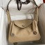 Hermes Lindy 26 Handmade Bag In Trench Clemence Leather 