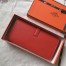 Hermes Jige Elan 29 Clutch Bag In Red Epsom Leather