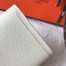 Hermes Jige Elan 29 Clutch Bag In White Epsom Leather