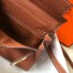 Hermes Mini Kelly 20cm Bag In Brown Clemence Leather