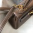 Hermes Mini Kelly 20cm Bag In Taupe Clemence Leather