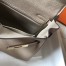 Hermes Kelly 28cm Retourne Bag In Argile Clemence Leather