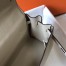 Hermes Kelly 32cm Retourne Bag In Beton Clemence Leather