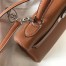 Hermes Kelly 32cm Retourne Bag In Gold Clemence Leather