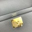 Hermes Kelly Depeches 36 Briefcase in Etain Clemence Leather