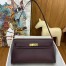 Hermes Kelly Elan Handmade Bag In Rouge Sellier Chevre Mysore Leather