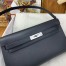 Hermes Kelly Elan Handmade Bag In Black Epsom Leather