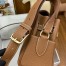 Hermes Kelly Messenger Bag in Gold Clemence Leather 