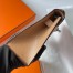 Hermes Kelly Pochette Handmade Bag In Chai Lizard Skin 