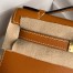 Hermes Kelly Pochette Handmade Bag In Gold Swift Calfskin