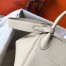Hermes Craie Clemence Lindy 30cm Bag with GHW