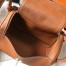 Hermes Gold Clemence Lindy 30cm Bag with PHW