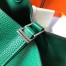 Hermes Picotin Lock 18 Bag In Malachite Clemence Leather