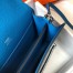 Hermes Sac Roulis Mini Bag In Blue Hydra Evercolor Calfskin