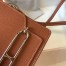 Hermes Sac Roulis Mini Bag In Gold Evercolor Calfskin