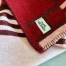Hermes Ithaque Blanket in Bordeaux Wool and Cashmere