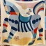 Hermes Blue Mon Premier Galop Shawl 140 