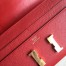 Hermes Red Epsom Constance Long Wallet