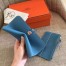 Hermes Dogon Combine Wallet In Jean Blue Leather