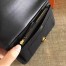 Hermes Black Dogon Duo Combined Wallet