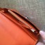 Hermes Orange Dogon Duo Combined Wallet