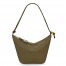 Loewe Mini Hammock Hobo Bag in Dark Green Calfskin 