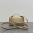 Loro Piana Extra Pocket Pouch L19 in Beige Grained Leather