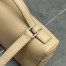 Loro Piana Extra Pocket Pouch L19 in Beige Grained Leather