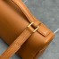 Loro Piana Extra Pocket Pouch L19 in Brown Grained Leather