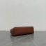 Loro Piana Extra Pocket Pouch L19 in Tobacco Grained Leather
