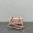 Loro Piana Extra Pocket Pouch L19 in Pink Grained Leather