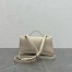 Loro Piana Extra Pocket Pouch L19 in White Grained Leather