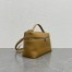 Loro Piana Extra Pocket Pouch L27 in Chai Grained Leather