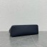 Loro Piana Extra Pocket Pouch L27 in Dark Blue Grained Leather