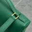 Loro Piana Extra Pocket Pouch L27 in Green Grained Leather