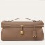 Loro Piana Extra Softy L33 Bag in Fossil Grained Leather