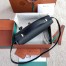 Loro Piana Extra Bag L27 in Navy Blue Textured Calfskin