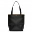 Loewe Medium Puzzle Fold Tote Bag in Black Calfskin