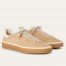 Loro Piana Women's Tennis Walk Sneakers in Dune Suede