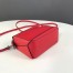 Loewe Mini Puzzle Bag In Red Calfskin Leather