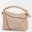 Loewe Puzzle Mini Bag in Sand Soft Grained Calfskin
