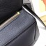 Loewe Small Puzzle Bag In Dark Blue Grained Calfskin
