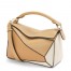 Loewe Puzzle Small Bag In Dune/Warm Desert Calfskin