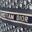 Dior Small DiorTravel Suitcase In Blue Dior Oblique Canvas