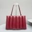 Phoebe Philo Drive Bag in Red Quilted Leather